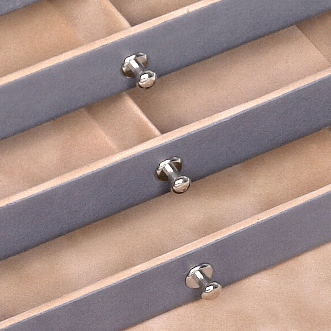 Jewelry box Evita fleur venice / grey (leather)