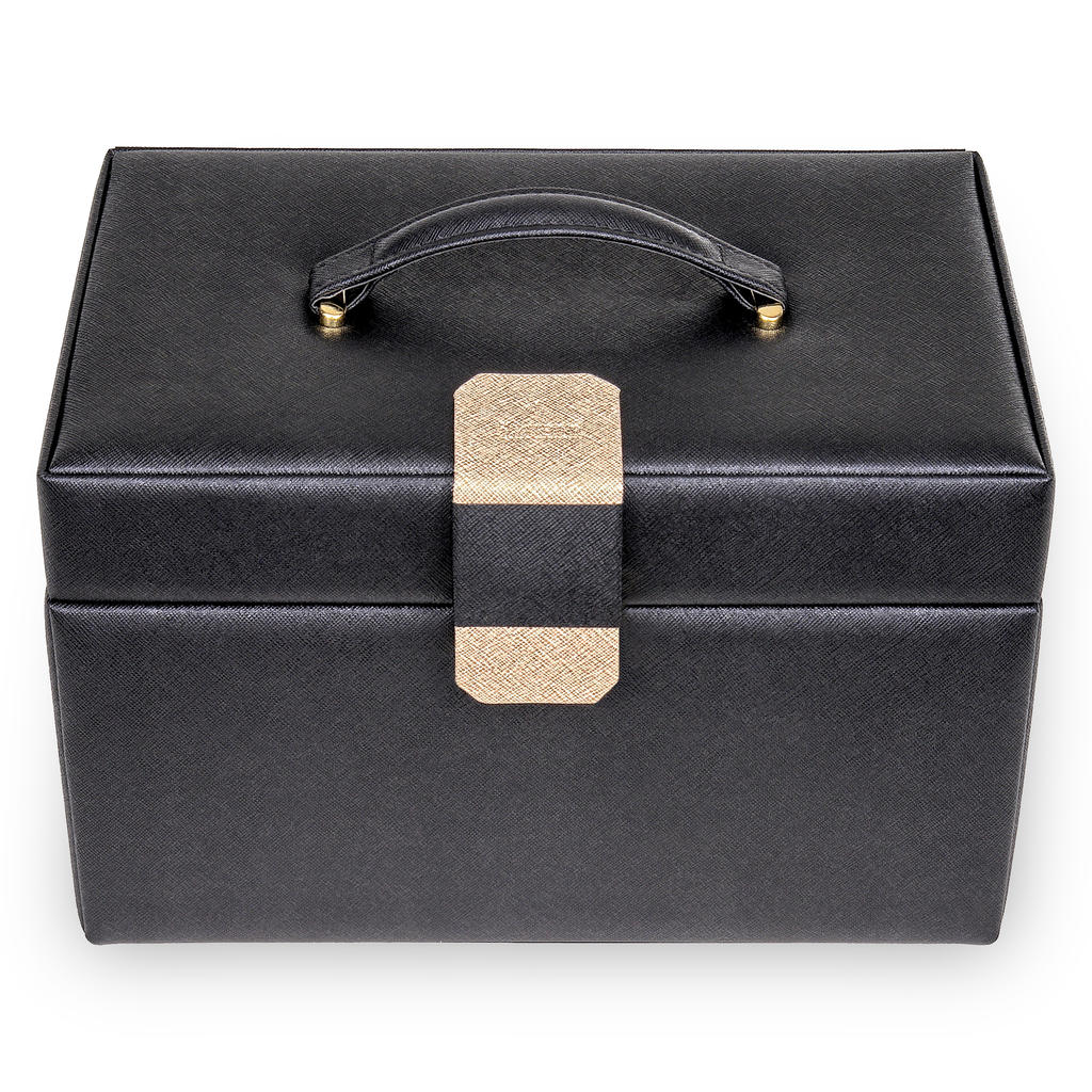Jewelry box Lena saffiano / black