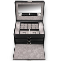 Case (without drawers) VARIO vario / black (leather)