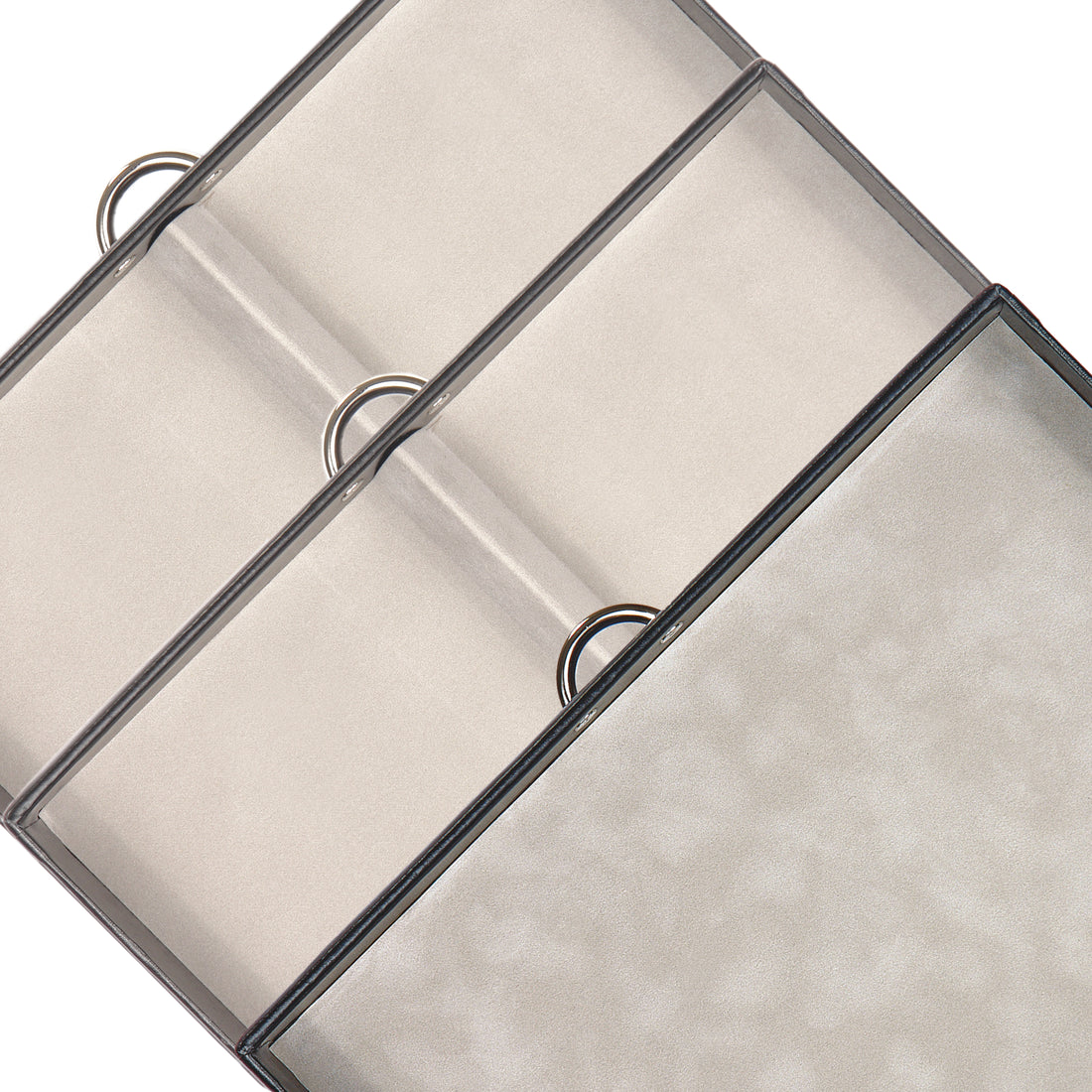 Schmuckkoffer  Victoria vario / schwarz (Leder)