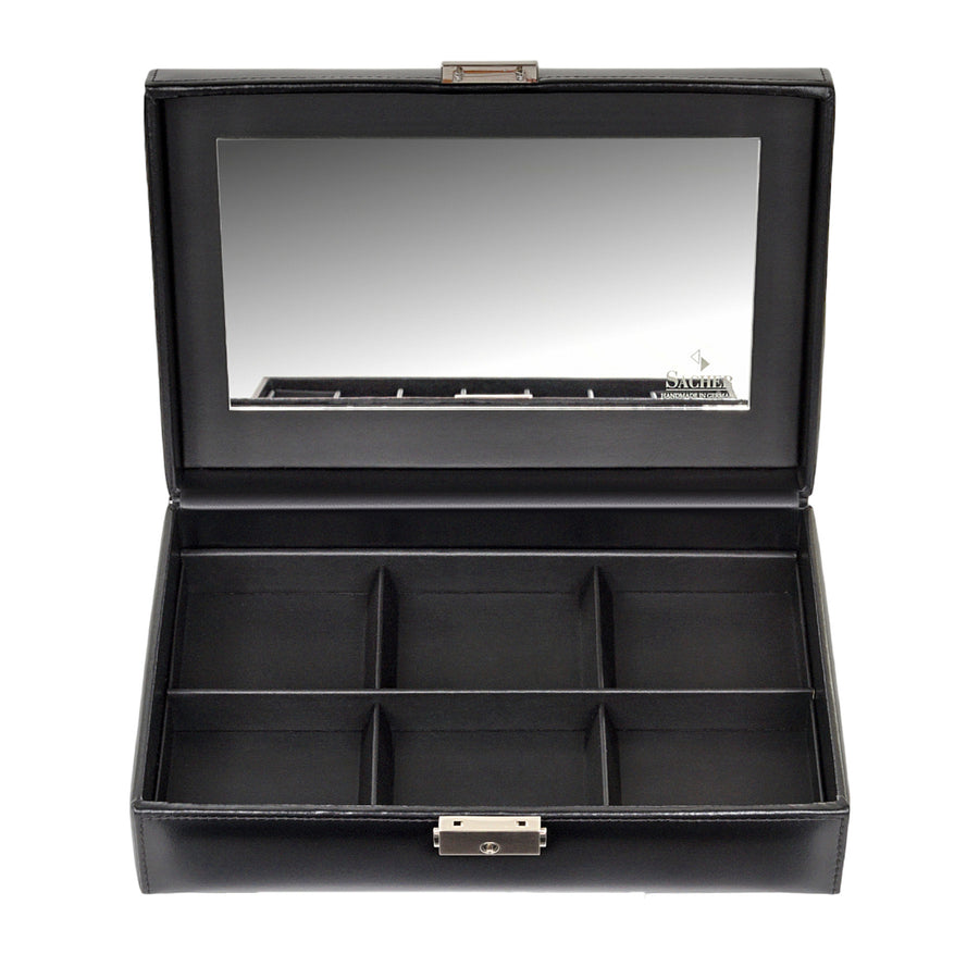 jewellery box Isa black exclusive / black (leather)