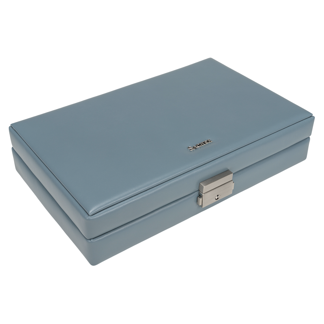 Ringetui pastello / hellblau (Leder)