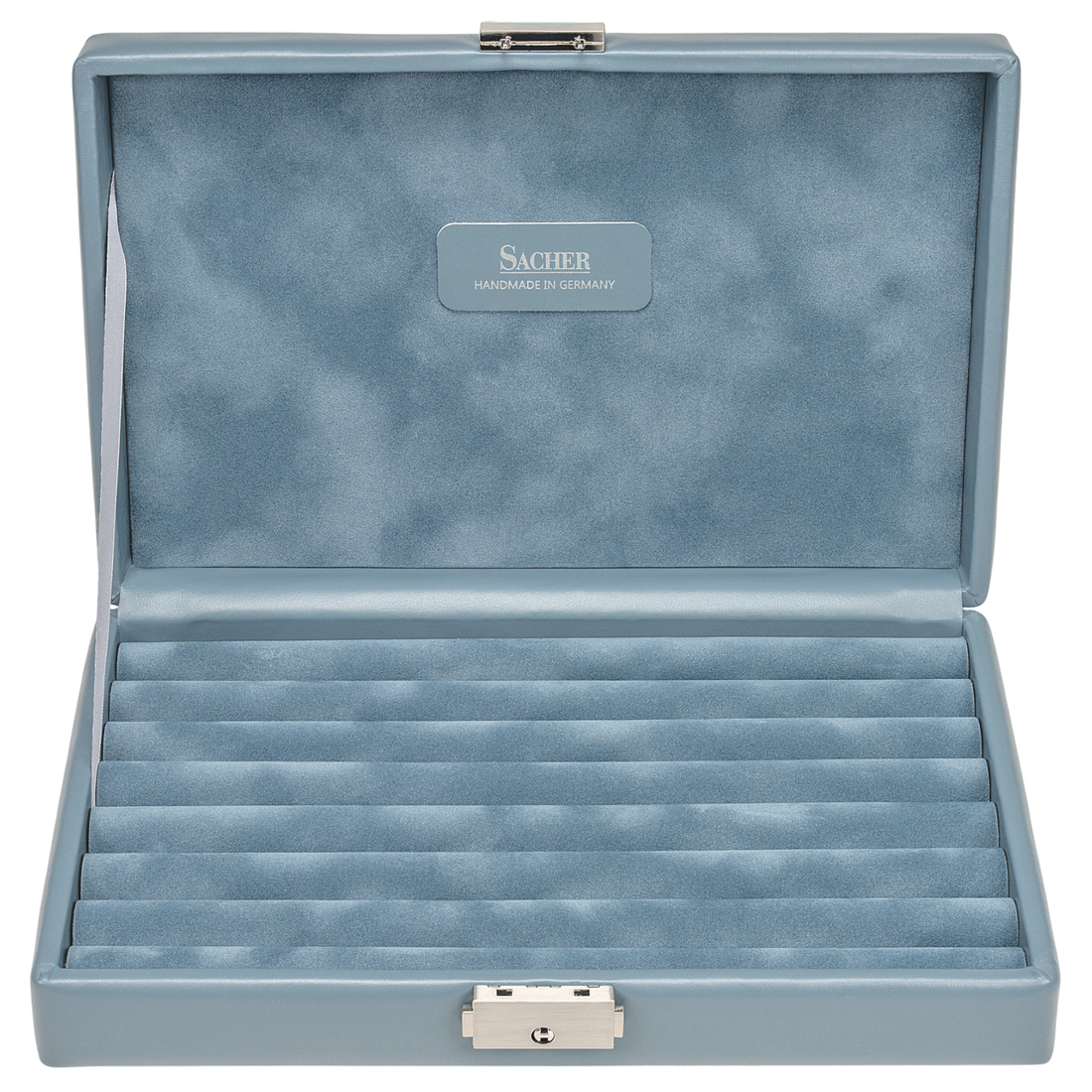 Ringetui pastello / hellblau (Leder)