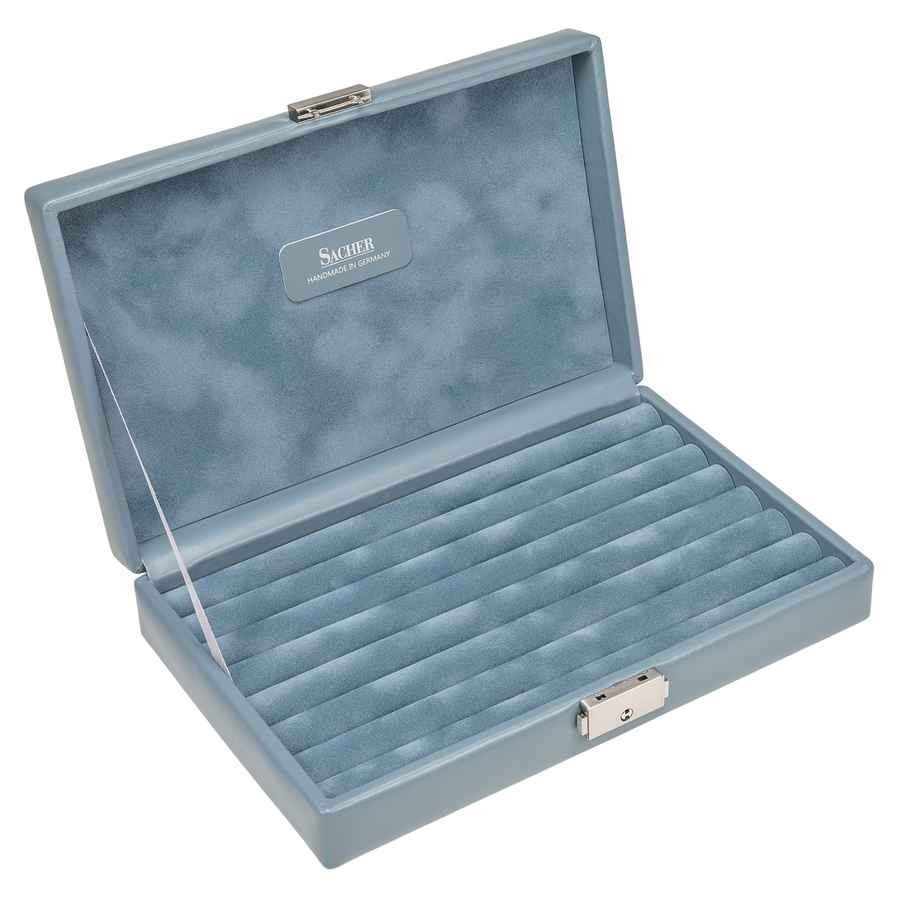 Ringetui pastello / hellblau (Leder)