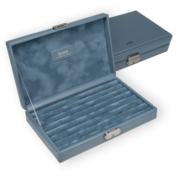 Ringetui pastello / hellblau (Leder)