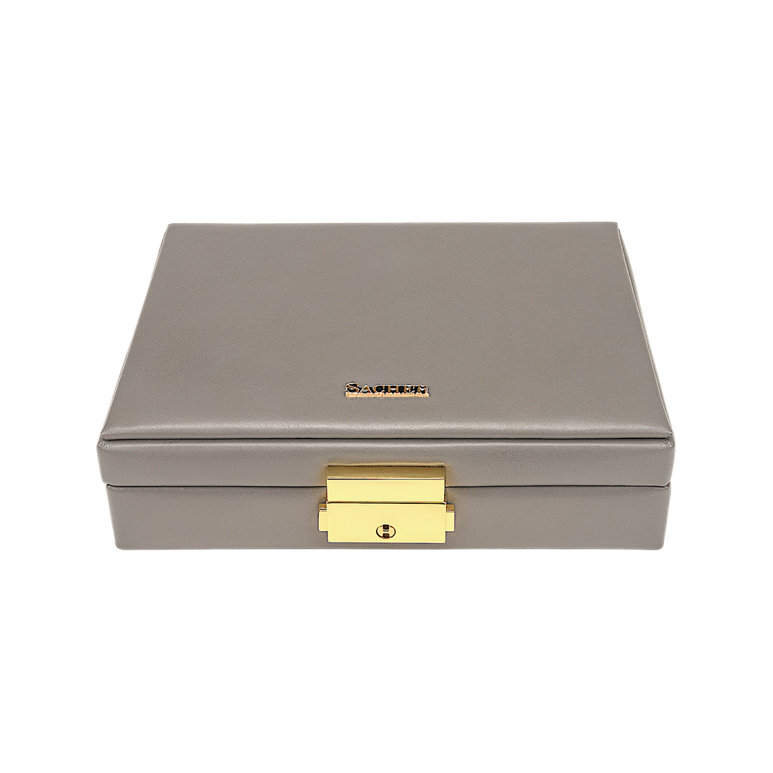 Etui fleur venice / grau (Leder)