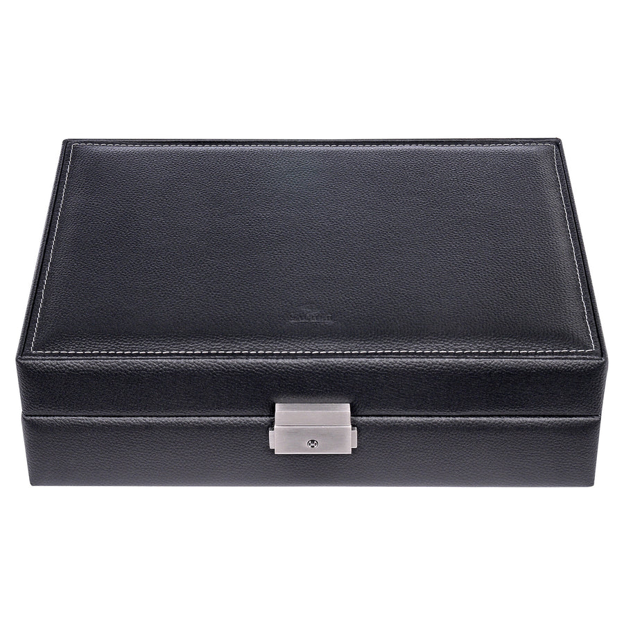 case for 10 watches tamigi sport / black (leather)