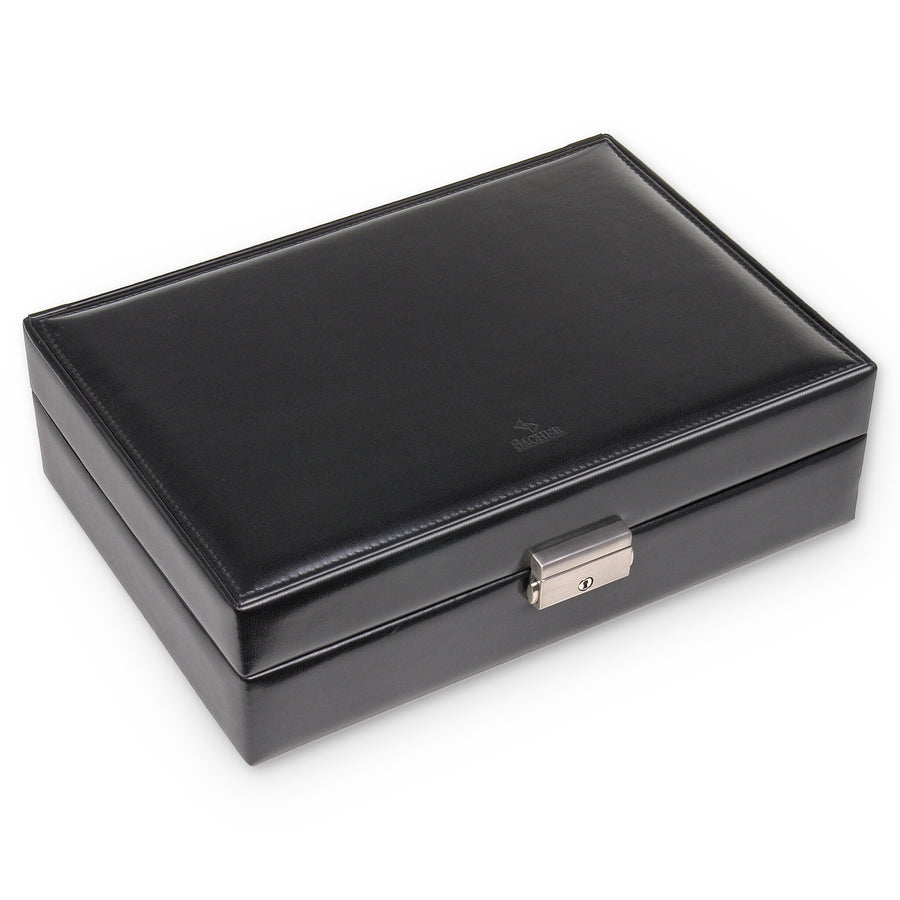 case for 12 watches gents / black