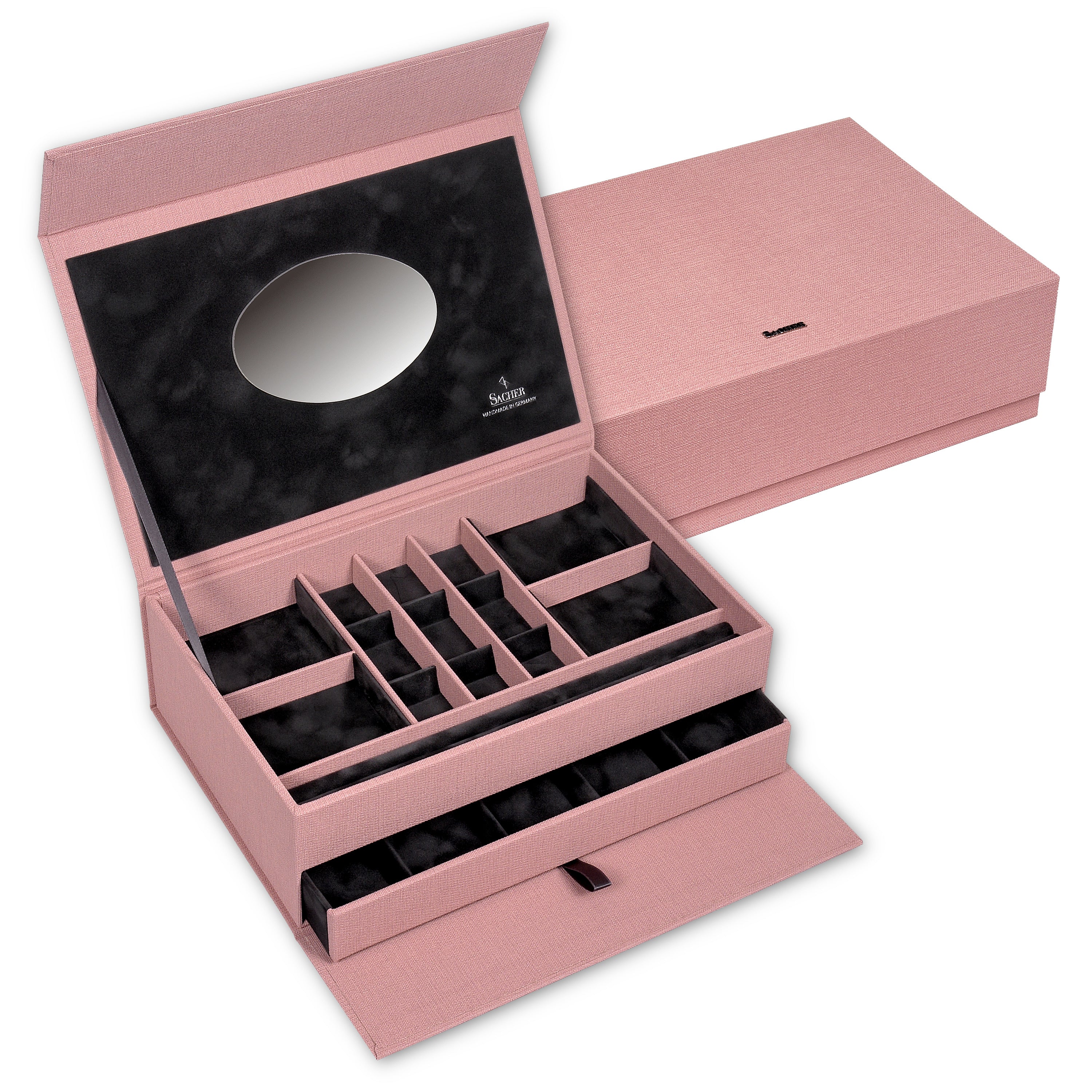 Schmuckbox pastello / rosa – Offizieller 1846 Store Manufaktur SACHER 