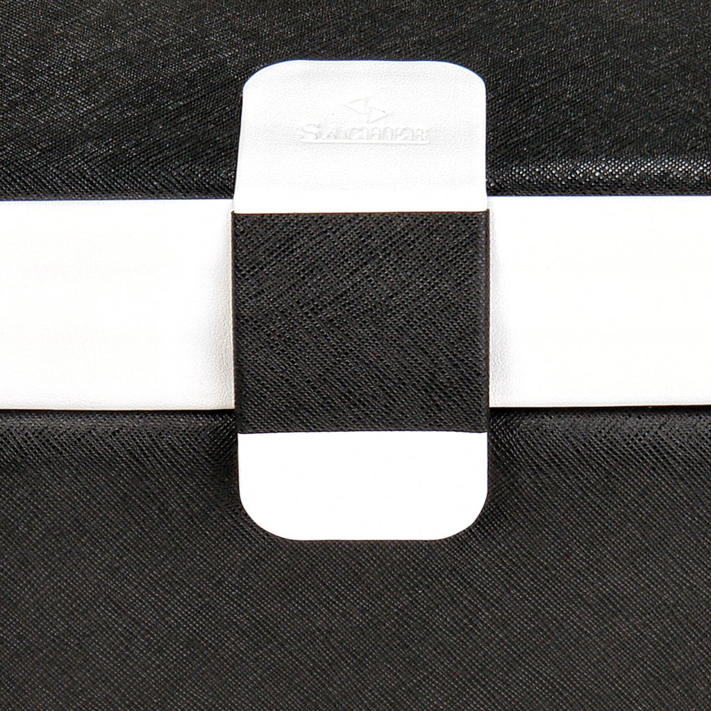 jewellery case Erika nero bianco / black