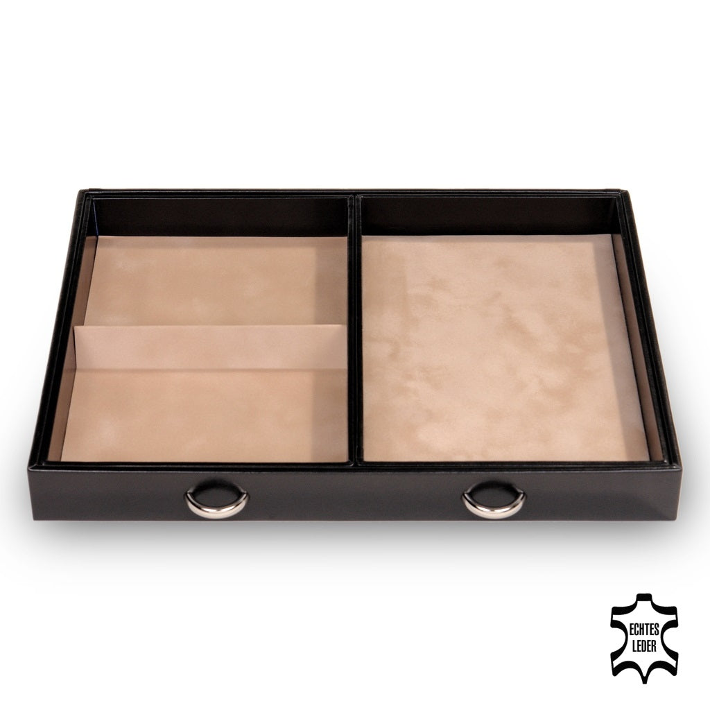 Cassetto portagioie Grand VARIO vario / nero (pelle)