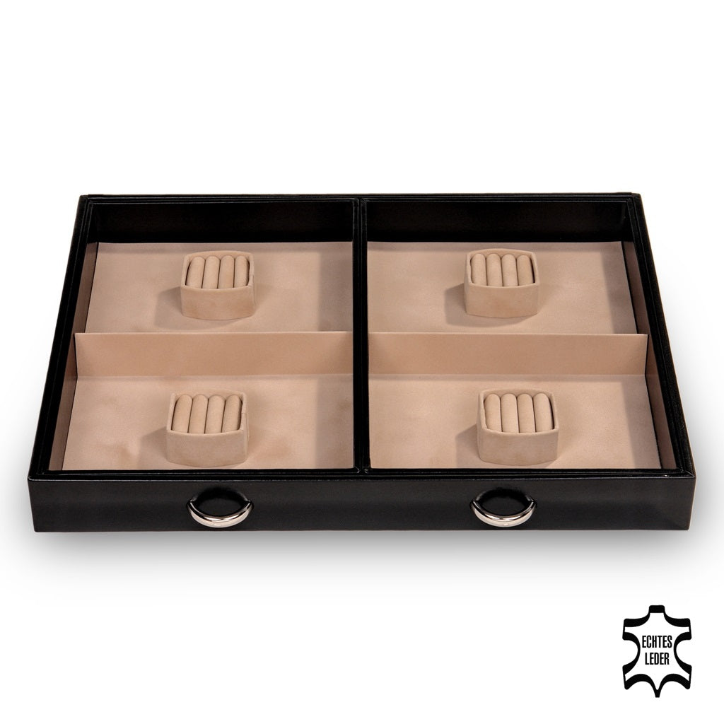 Cassetto portagioie Grand VARIO vario / nero (pelle)